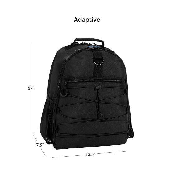 Black Adaptive Backpack And Adaptive Lunch Bundle | Pottery Barn Teen