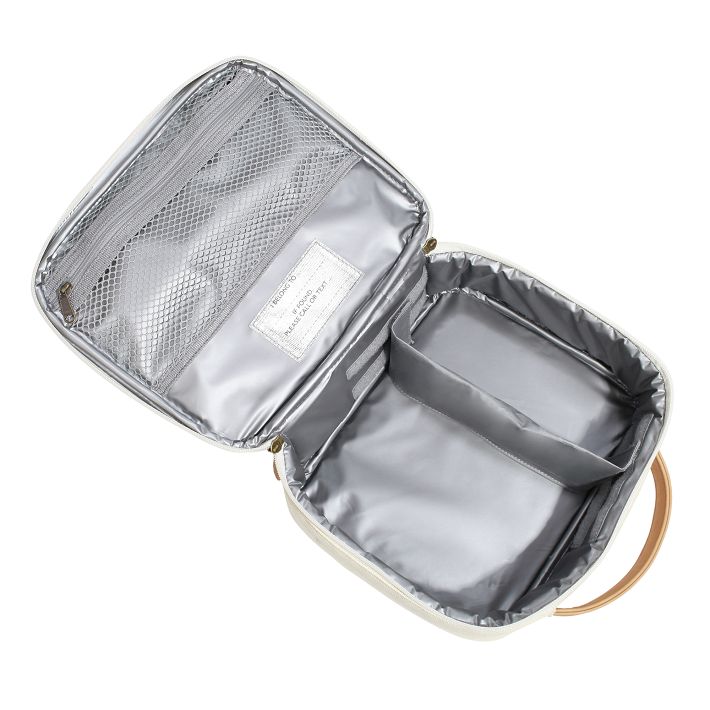 Northfield Cream Crochet Cold Pack Lunch Box Pottery Barn Teen