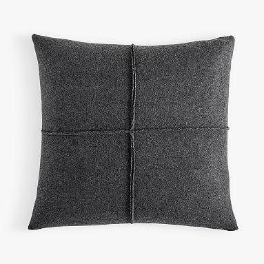 Sweatshirt Patched Pillow, 18