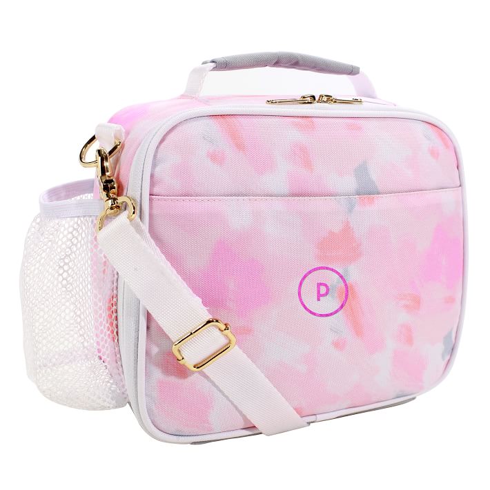 Gear-Up Claire Pink Brushstrokes Cold Pack Lunch Box