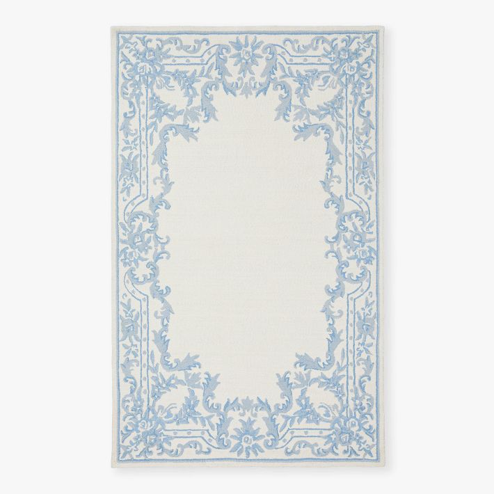 Border Style Rugs LoveShackFancy Ornate Border Rug | Pottery Barn Teen