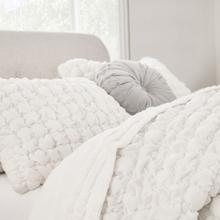 Marshmallow Jersey Quilt Pottery Barn Teen