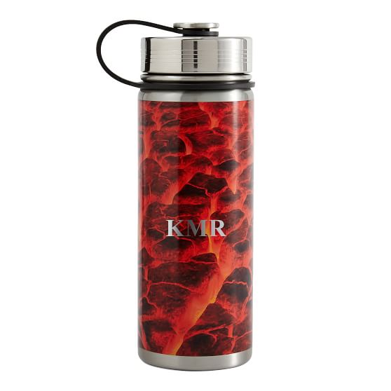 Slim Hot Lava Water Bottle Pottery Barn Teen