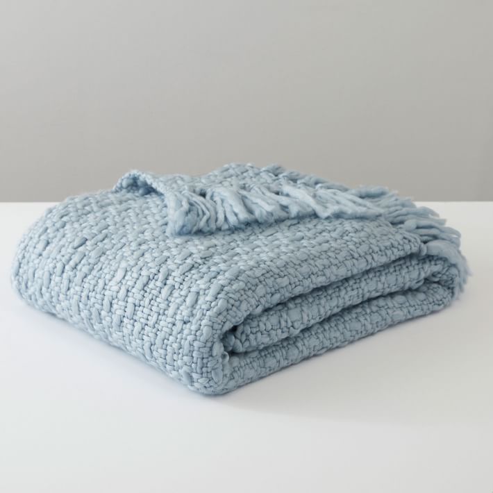 Chunky Yarn Throw Blanket Pottery Barn Teen