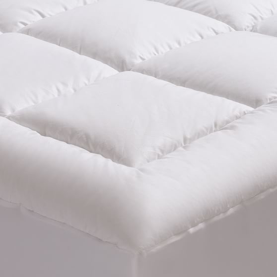 Fluffiest Ever Mattress Pad Pottery Barn Teen