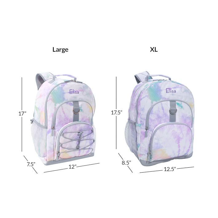 Pastel Tie Dye Personalized Tote Bag