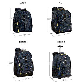 Gear-Up PAC-MAN™ Glow-in-the-Dark Backpack | Pottery Barn Teen