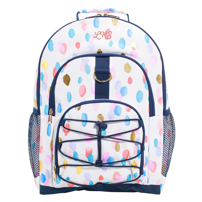 GearUp Metallic Rainbow Drops Backpack Pottery Barn Teen