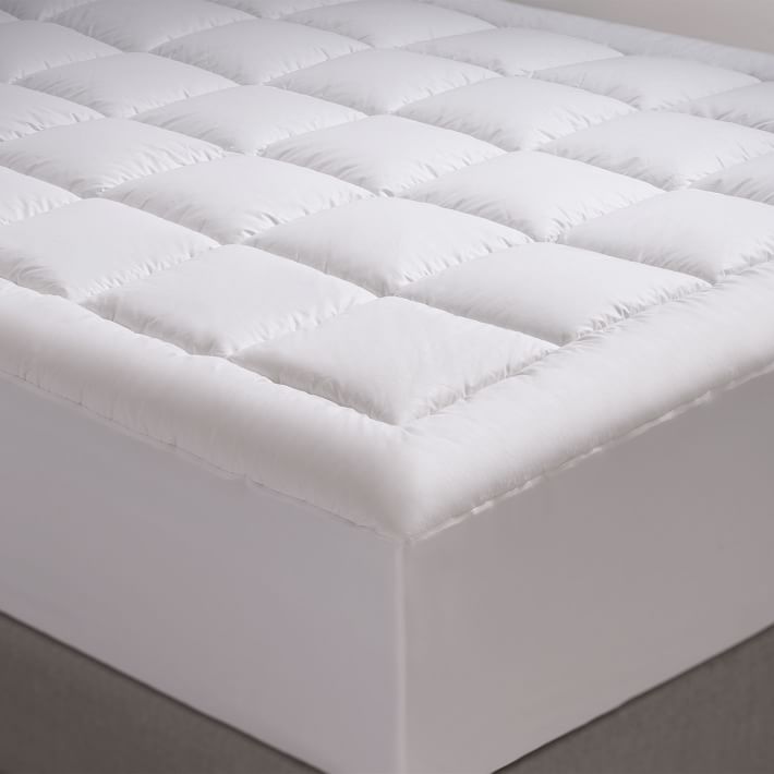 Fluffiest Ever Mattress Pad Pottery Barn Teen