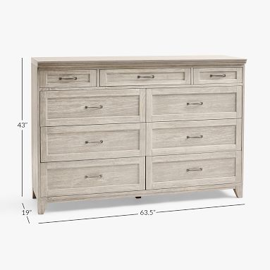 Hampton 9-Drawer Grand Dresser | Pottery Barn Teen