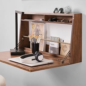 Sawyer Slim Wall Desk | Pottery Barn Teen