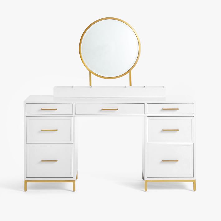 Blaire Smart&#8482; Storage Vanity Desk Set