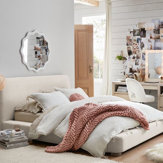 Soft Gauze Duvet Cover Pottery Barn Teen