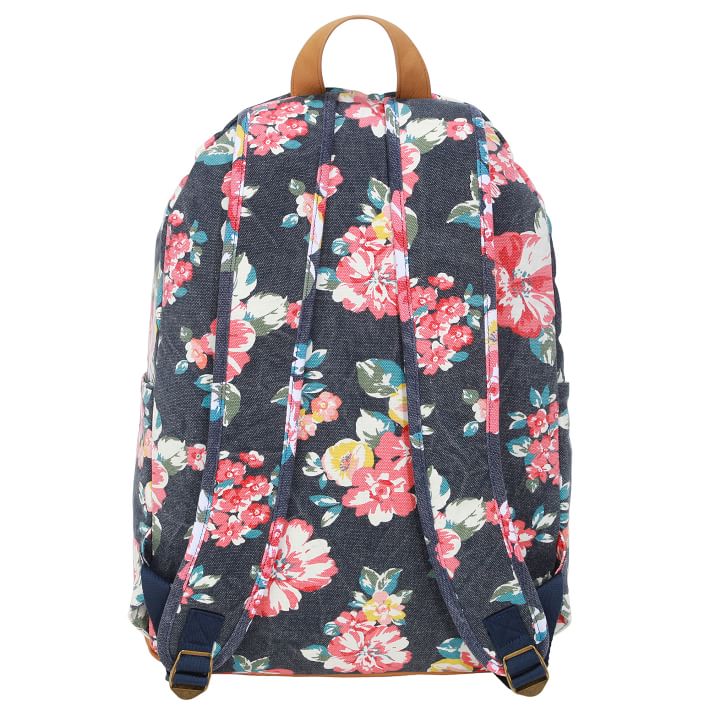 Northfield Navy Full Bloom Recycled Backpacks Pottery Barn Teen