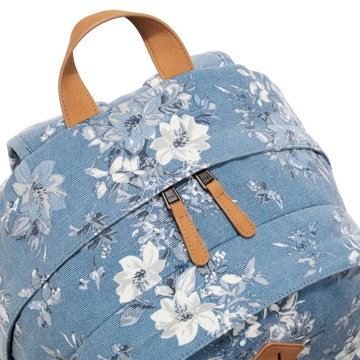 Spotlijster Waarschuwing zeil Northfield Light Blue Camilla Floral Recycled Backpacks | Pottery Barn Teen
