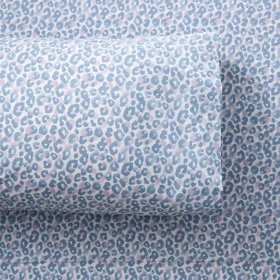 Leopard Organic Sheet Set Pottery Barn Teen