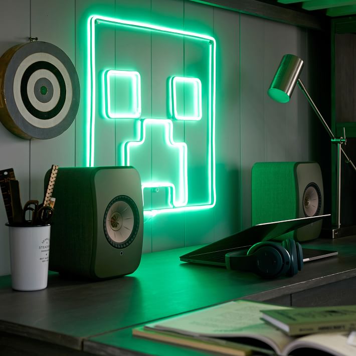 Minecraft Creeper LED Mood Light - 5 Inch