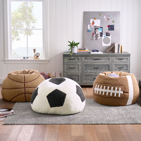 Basketball Bean Bag Chair Pottery Barn Teen
