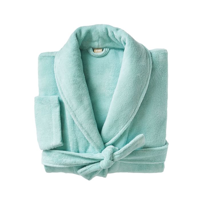 Quick-Dry Organic Bath Teen Robe | Pottery Barn Teen