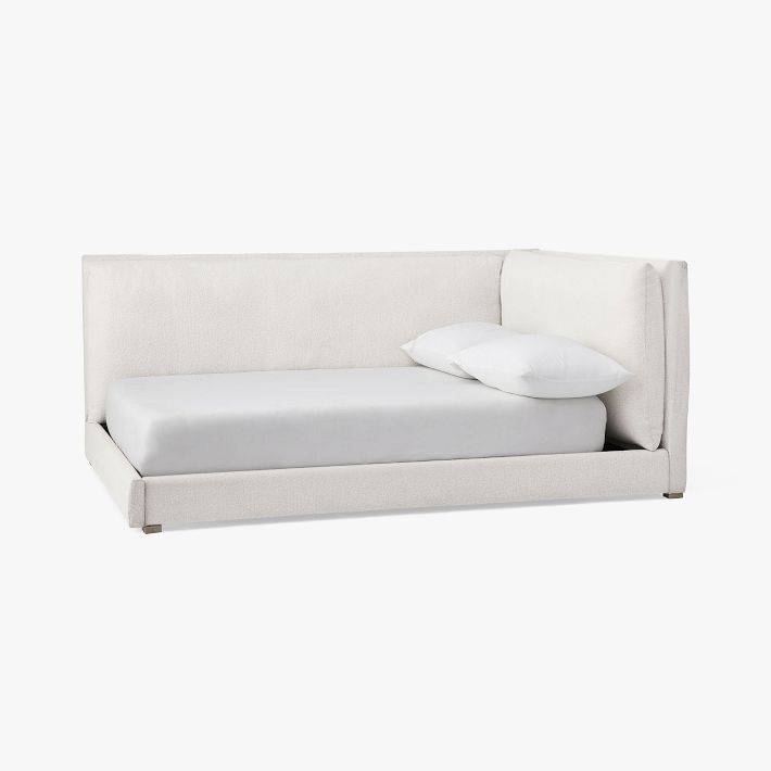 Skye Upholstered Lounge Bed Pottery Barn Teen