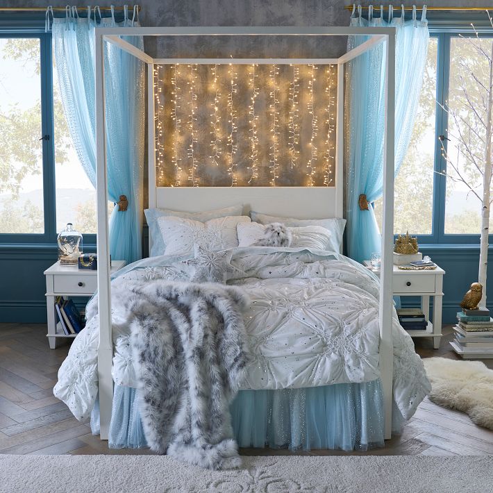 Harry Potter™ Spells Tulle Bed Skirt Pottery Barn Teen