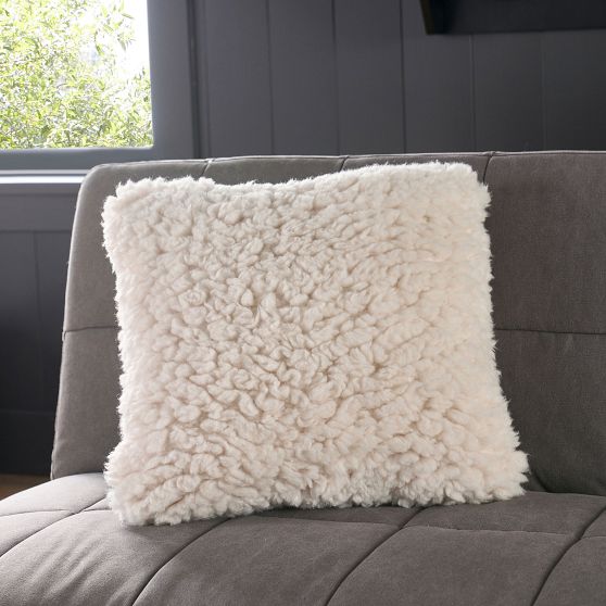 Rainbow Sherpa Lounge Pillow main image 1