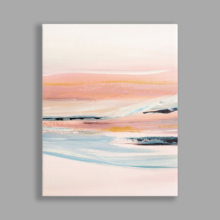 Minted® Make Waves Canvas Art By Jen Florentine | Pottery Barn Teen