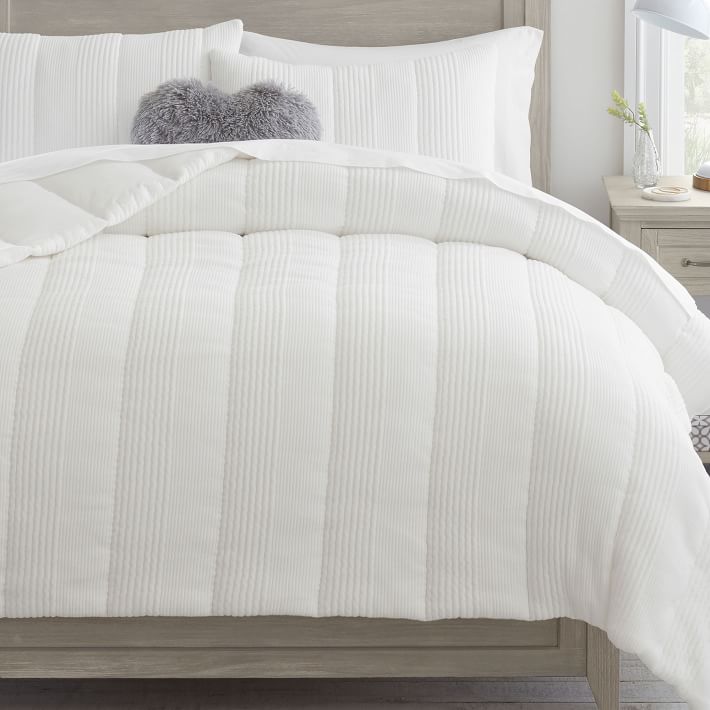 Fluffy Luxe Heart Pillow | Pottery Barn Teen