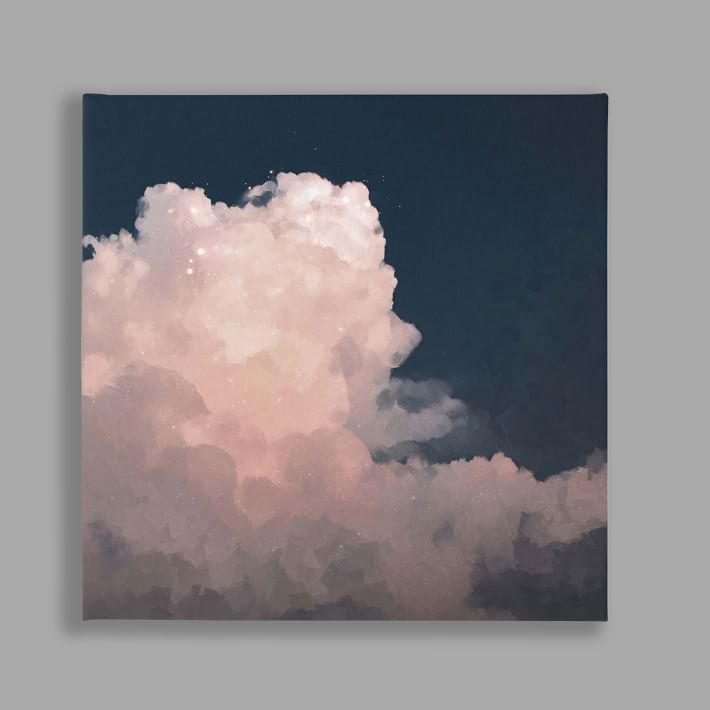 Minted® Stratosphere No. 1 Canvas Art By Corinne Watson Pottery Barn Teen