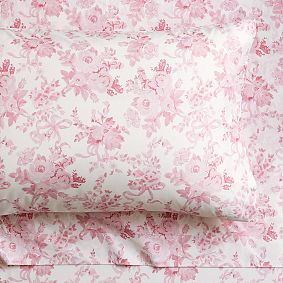 LoveShackFancy Garden Damask Organic Sheet Set | Pottery Barn Teen