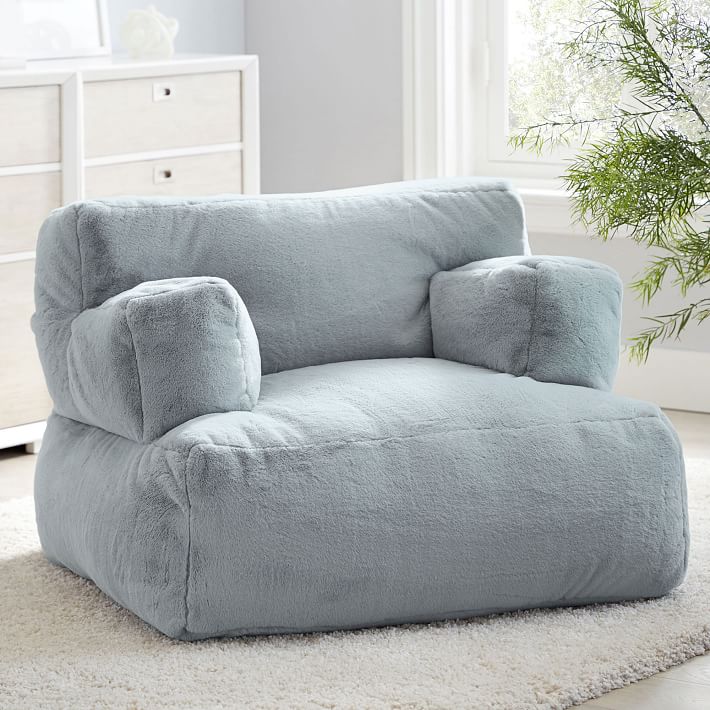 FauxFur Quarry Eco Lounger Pottery Barn Teen