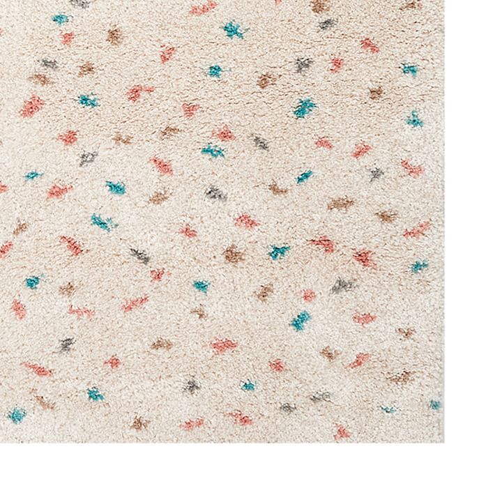 Confetti Dot Wool Rug Pottery Barn Teen