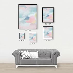 Minted® Rainbow and Sunshine Framed Art by Lindsay Kelly Art | Pottery ...