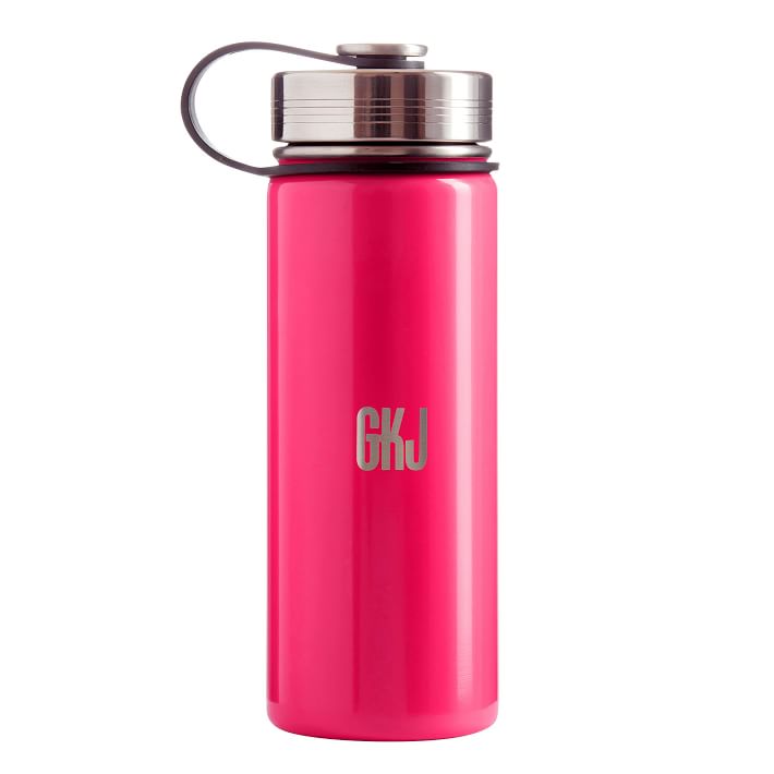 Neon Pink Water Bottle