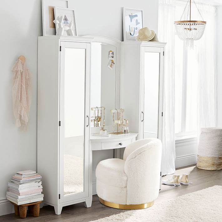 Pottery Barn Under the Vanity Storage - AptDeco