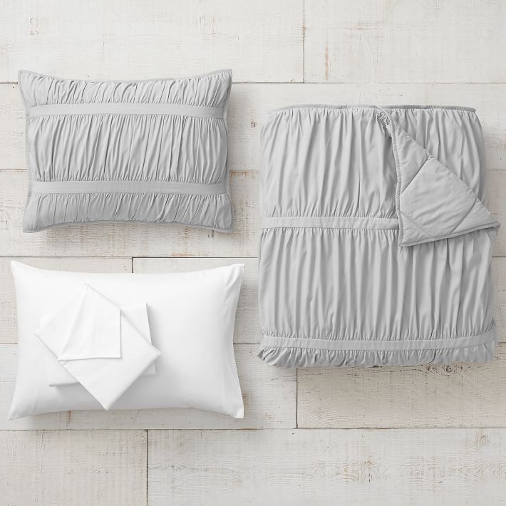 Pucker Up Microfiber Comforter Bundle Pottery Barn Teen