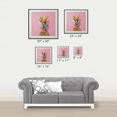 Pineapple Crown Framed Art by Minted® | Wall Prints | Pottery Barn Teen