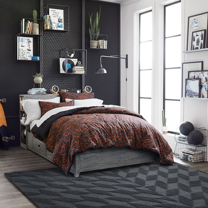 Static Printed Comforter Pottery Barn Teen