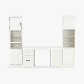 Hampton Storage Desk Hutch