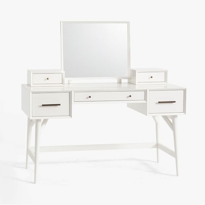 west elm x pbt Mid-Century Vanity Desk Set