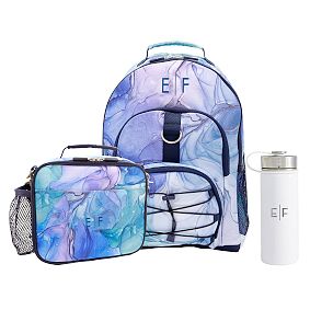 Gear-Up Glacial Backpack & Cold Pack Lunch Box Bundle, Set of 2