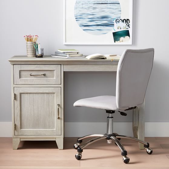 Hampton Small Space Storage Desk | Pottery Barn Teen