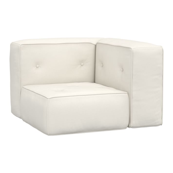 Build Your Own - Cushy Piped Trim Sectional