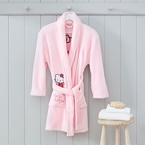 Peluche Hello Kitty en robe rose 15 cm