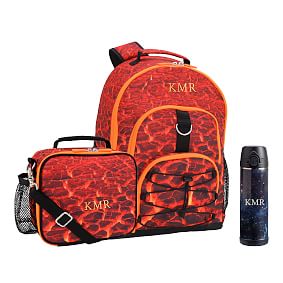 Gear-Up Glacial Backpack & Cold Pack Lunch Box Bundle, Set of 2