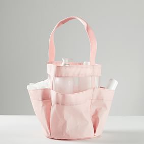 7-Pocket Pearl Blush Pink Shower Caddy