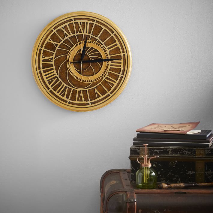 1pc Horloge En Vinyle Harry Potter Horloge Murale - Temu Canada