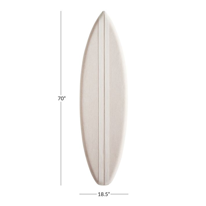 Double-Length Surfboard Pinboard