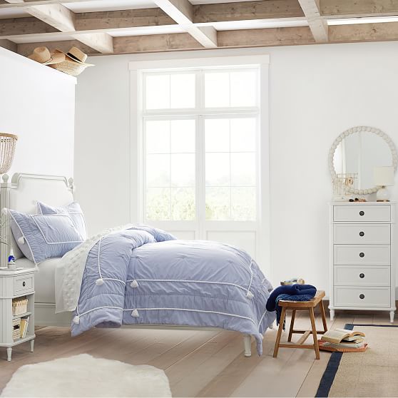 Colette Classic Bed & 5-Drawer Dresser Set | Pottery Barn Teen