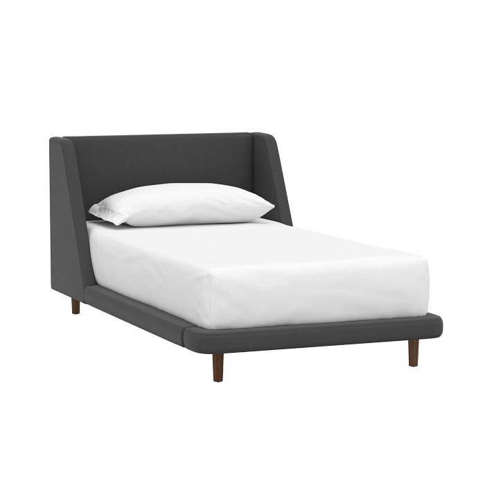 Mod Wingback Upholstered Bed